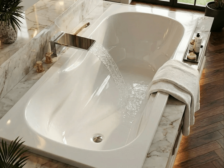 Baignoire rectangulaire Tunisie / Salle de bain Tunisie