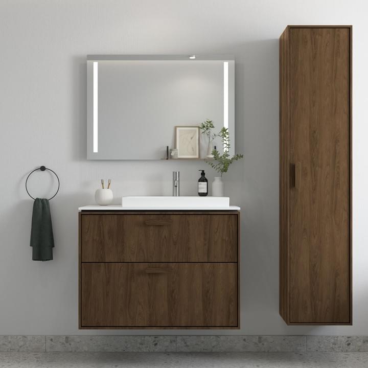 Eclairage salle de bain Tunisie / Miroir avec éclairage Tunisie / Vente miroir de salle de bain Tunisie