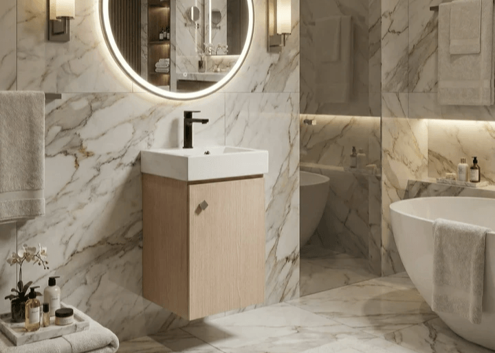 Meuble de salle de bain Tunisie / Edifis Group / Salle de bains Tunisie / Meuble