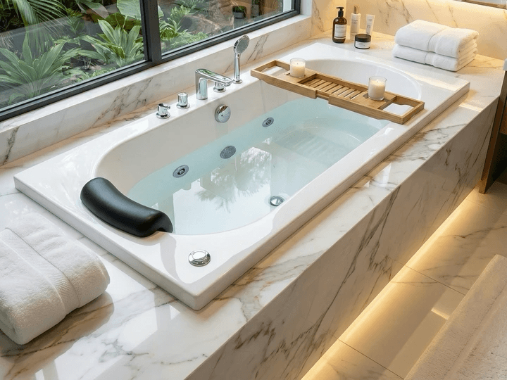 Baignoire hydromassage Tunisie / Salle de bain Tunisie