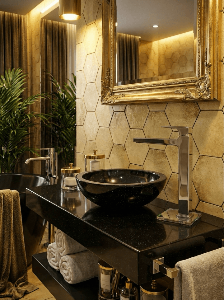 Lavabo Tunisie / Salle de bain Tunisie / Vasque Tunisie / Vasque à poser Tunisie / Plan pour vasque Tunisie / Plan pour vasque à poser Tunisie / Plans pour vasque en noir Tunisie