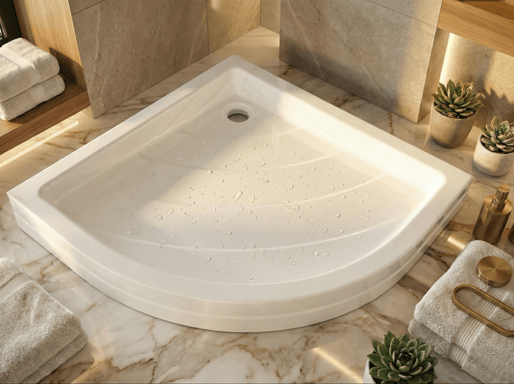 Receveur de douche d'angle Tunisie / Receveur de douche de coin Tunisie / Bac de douche de coin Tunisie