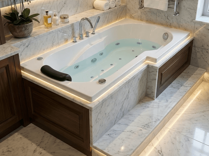 Baignoire hydromassage Tunisie / Salle de bain Tunisie