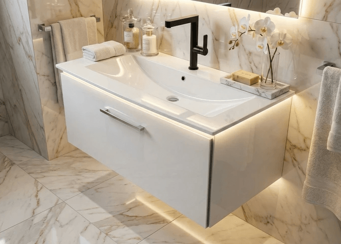 Meuble de salle de bains Tunisie / Meubles Tunisie / Meuble de salle de bains pas cher Tunisie / Meuble salle de bain bois Tunisie /  Meuble de salle de bains Sanibel / Salle de bain / Meubles suspendus / Colonne salle de bains Tunisie / Meuble salle d'eau Tunisie / Meuble salle de bains suspendu Tunisie