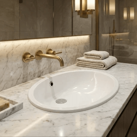 Vasque Tunisie / Salle de bain Tunisie / Vasque encastré Tunisie / Vasque design Tunisie