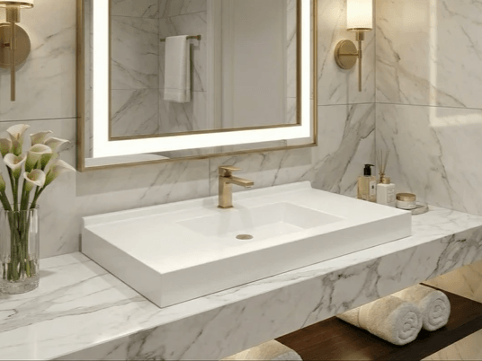 Lavabo Tunisie / Plan vasque Tunisie / Lavabo encastré Tunisie / Plan vasque design Tunisie