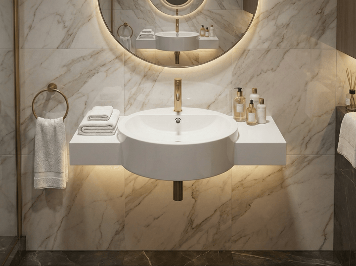 Lavabo Tunisie / Plan vasque Tunisie / Lavabo encastré Tunisie / Plan vasque design Tunisie