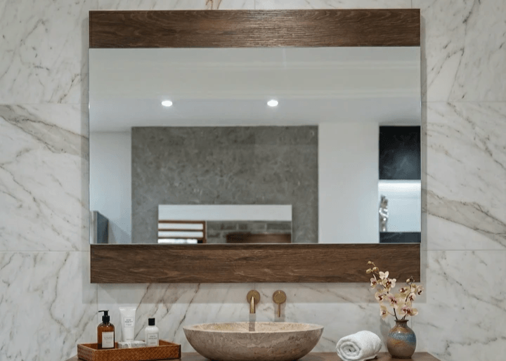 Miroir salle de bain Tunisie /  Miroir MDF Sanibel / Miroir de salle de bain Tunisie