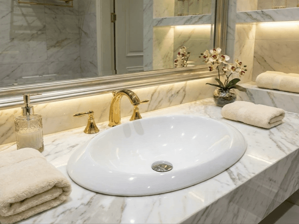 Vasque Tunisie / Salle de bain Tunisie / Vasque encastré Tunisie / Vasque design Tunisie