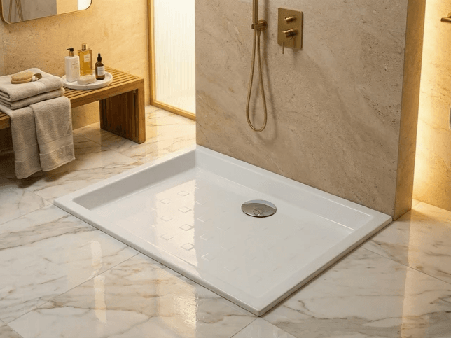 Receveur de douche d'angle Tunisie / Receveur de douche de coin Tunisie / Bac de douche de coin Tunisie