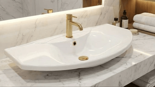 Plan vasque Tunisie / Plan vasque 95 cm Tunisie / Sanitaires Tunisie / Sanibel Tunisie