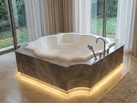 Baignoire en ilôt Tunisie / Salle de bain Tunisie