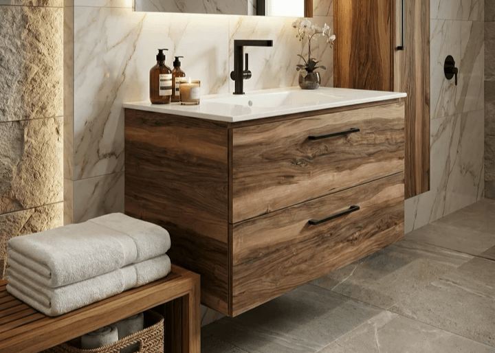 Meuble de salle de bain Tunisie / Edifis Group / Salle de bains Tunisie / Meuble de salle de bains