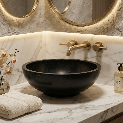 Lavabo Tunisie / Vasque Tunisie / Vasque semi encastrer Tunisie /  Vasque semi encastrer rectangulaire Tunisie / Bol Tunisie