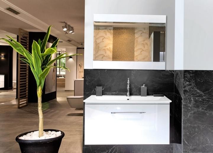 Meuble de salle de bain Tunisie / Salle de bain Tunisie / Meuble pour salle de bain design Tunisie / Meuble de salle de bain Hydrofuge Tunisie / Meuble de salle de bain High Gloss Tunisie