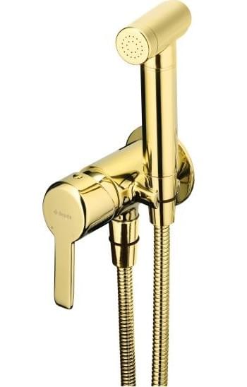 Robinet de toilette Tunisie / Toilette Tunisie / Mitigeur de WC Tunisie / Robinet de WC Tunisie / Mitigeur de toilette encastré Tunisie / Ensemble hygiénique doré Tunisie