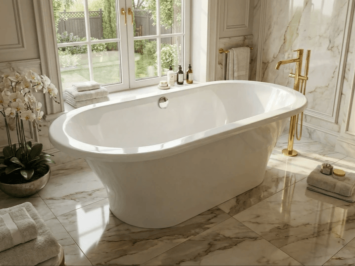 Baignoire en ilôt Tunisie / Salle de bain Tunisie