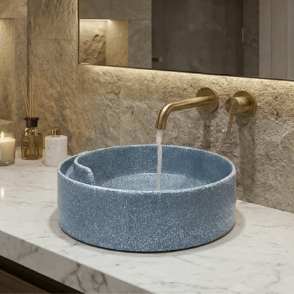 Vasque Tunisie / Vasque à poser en gris Tunisie /  Vasque à poser rond Tunisie / Bol Tunisie