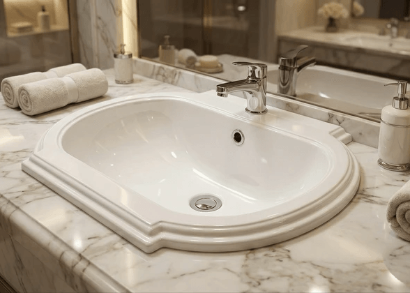 Vasque sanitaire Tunisie / Vasque encastrable Tunisie / Vasque à encastrer Tunisie