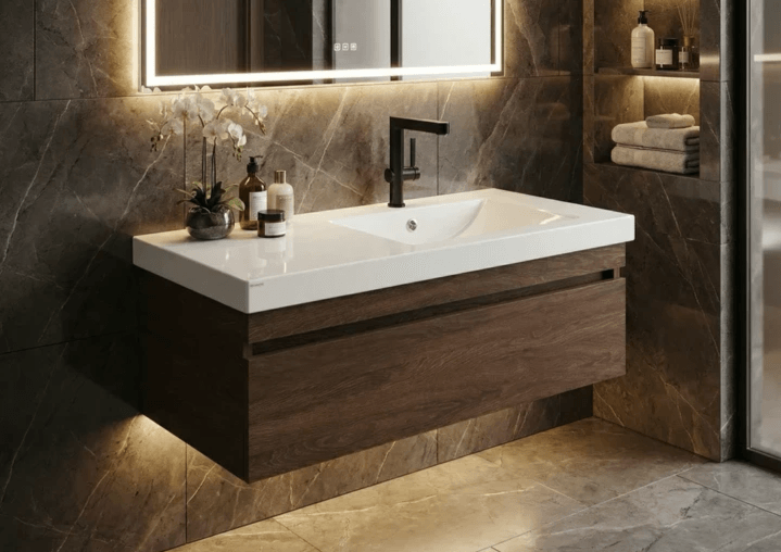 Meuble de salle de bain Tunisie / Edifis Group / Salle de bains Tunisie / Meuble de salle de bains