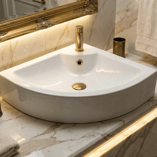 Lavabo Tunisie - Plan vasque Tunisie - Vasque Tunisie - Lave main Tunisie / Lave main coin Tunisie