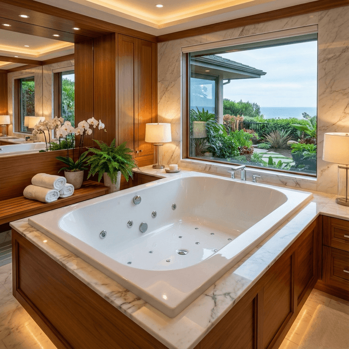 Baignoire hydromassage Tunisie / Salle de bain Tunisie