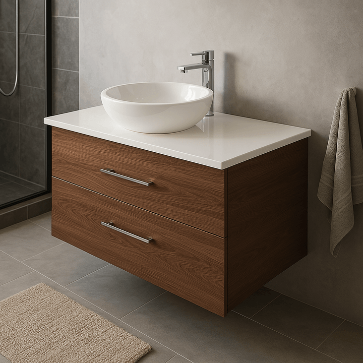 Meuble de salle de bain Tunisie / Salle de bain Tunisie / Meuble pour salle de bain design Tunisie / Meuble de salle de bain Hydrofuge Tunisie / Meuble de salle de bain High Gloss Tunisie