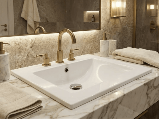 Lavabo Tunisie / Plan vasque Tunisie / Lavabo encastré Tunisie / Plan vasque design Tunisie / Plan vasque pour meuble Tunisie