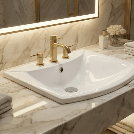 Vasque Tunisie / Salle de bain Tunisie / Vasque encastré Tunisie / Vasque design Tunisie