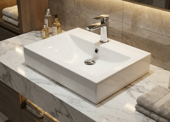 Vasque sanitaire Tunisie / Salle de bains Tunisie / Vasque à poser pas cher Tunisie / Lavabos à poser Tunisie / Sanitaires salle de bain Tunisie / Vasque libre Tunisie