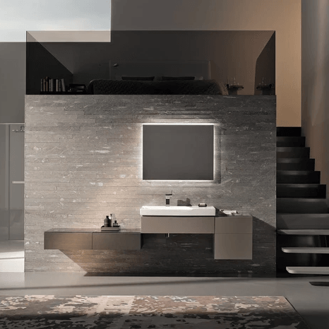 Miroir avec lumière prix Tunisie / Salle de bains Tunisie / Miroir salle de bain design Tunisie