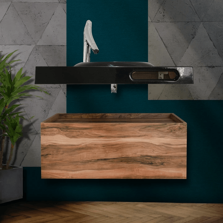 Meuble de salle de bain Tunisie / Salle de bain Tunisie / Meuble pour salle de bain design Tunisie / Meuble de salle de bain Hydrofuge Tunisie / Meuble de salle de bain High Gloss Tunisie