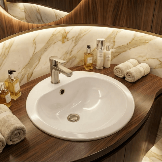 Vasque Tunisie / Salle de bain Tunisie / Vasque encastré Tunisie / Vasque design Tunisie