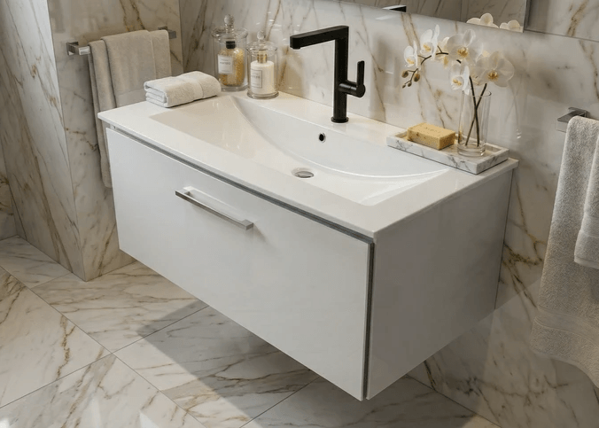 Meuble de salle de bain Tunisie / Edifis Group / Salle de bains Tunisie / Meuble de salle de bains