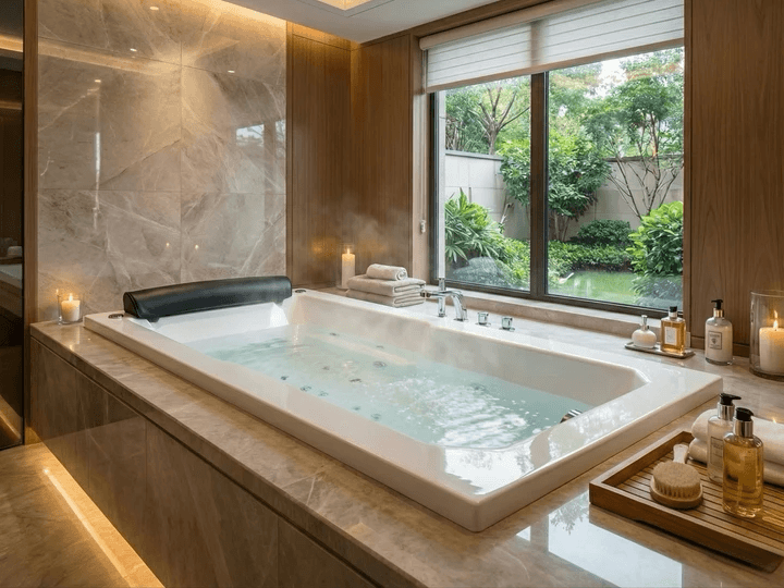 Baignoire hydromassage Tunisie / Salle de bain Tunisie