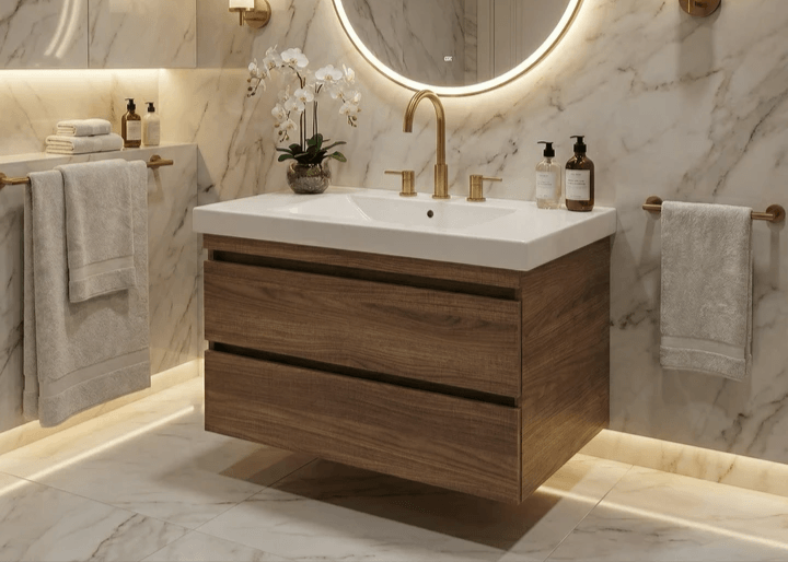 Meuble de salle de bains Tunisie / Edifis Group / Salle de bain Tunisie / Meuble