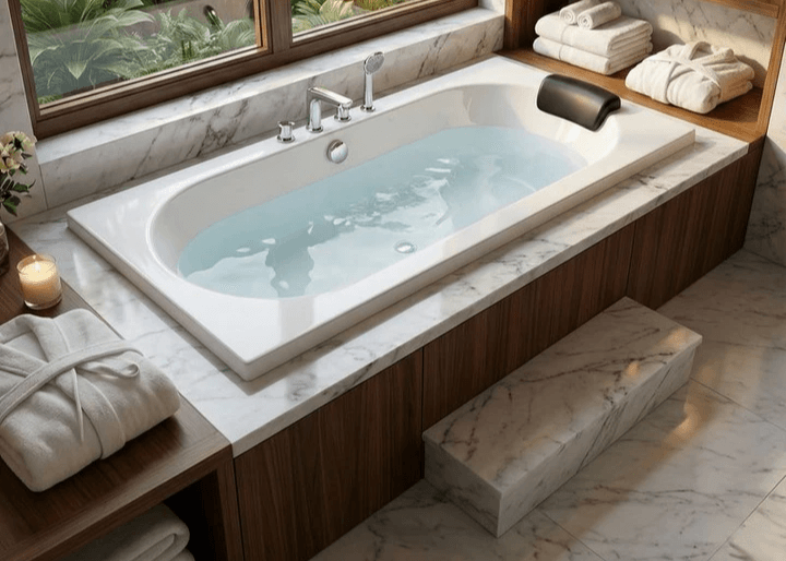 Baignoire rectangulaire Tunisie / Baignoire Tunisie 