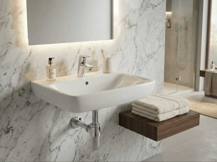 Lavabo Tunisie - Lave main Tunisie - Lavabo suspendu Tunisie - Lavabo petite taille Tunisie