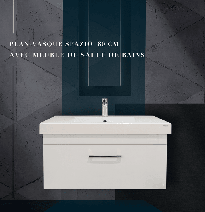 Meuble de salle de bain Tunisie / Salle de bain Tunisie / Meuble pour salle de bain design Tunisie / Meuble de salle de bain Hydrofuge Tunisie / Meuble de salle de bain High Gloss Tunisie