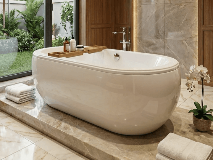 Baignoire en ilôt Tunisie / Salle de bain Tunisie