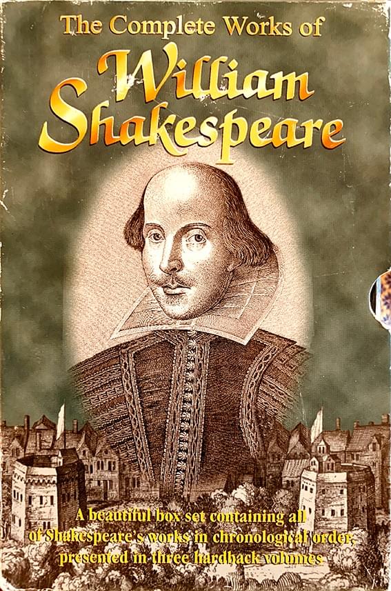 complete words william shakespeare slipcase three volumes hardcover