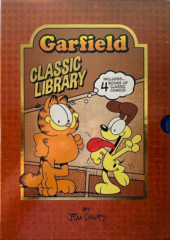 garfield classic library jim davis odie jon