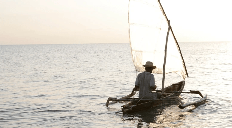 The beach at Guludo, northern Mozambique