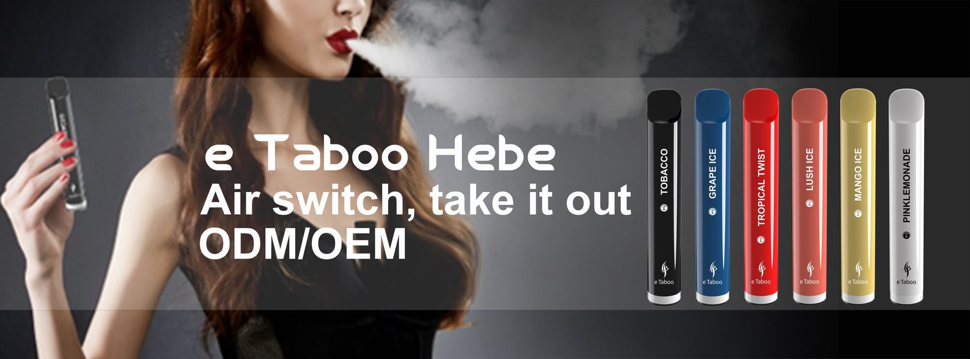e Taboo--The Best Full Body Glow Disposable Vape Manufacturer