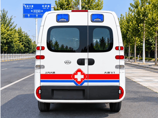 MAXUS Dana V1L ambulance rear double doors