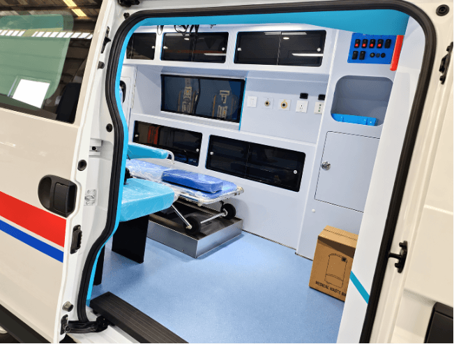 Ambulance medical cabin reference