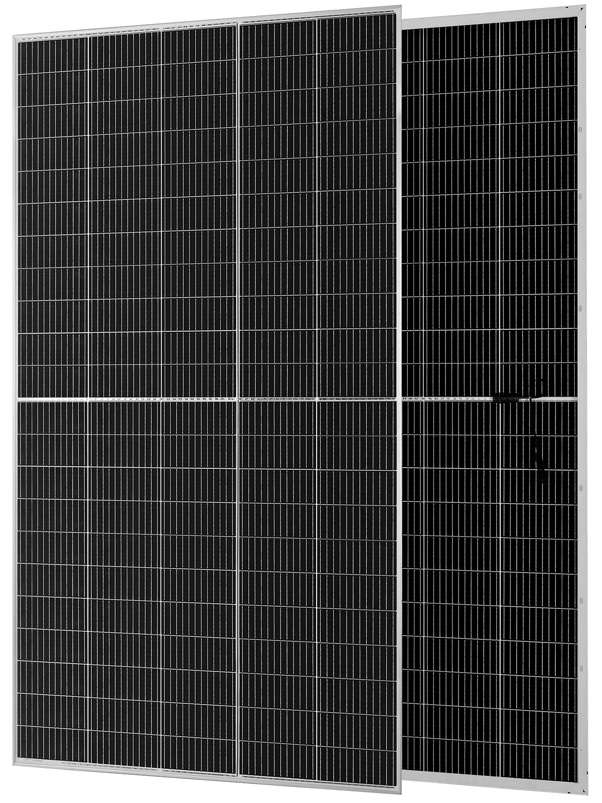 N-Type TOPCon 700W–725W silver frame bifacial double-glass solar panel