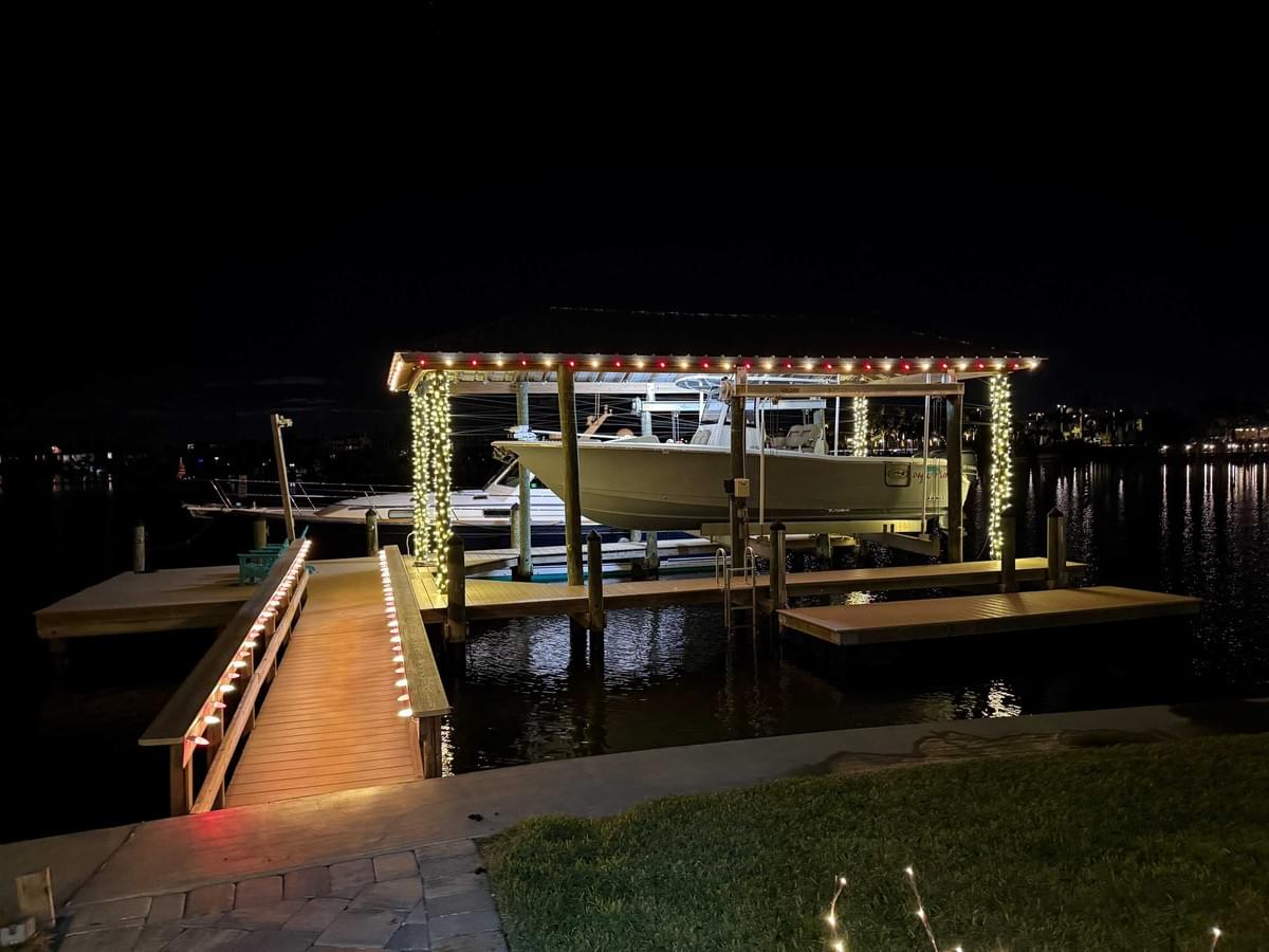 Christmas light installation project 44 in Tampa by Holiday Decorating Tampa