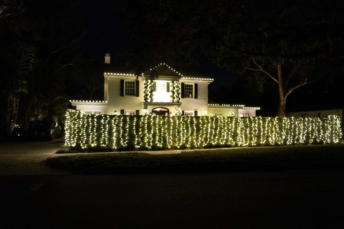 Christmas light installation project 15 in Tampa by Holiday Decorating Tampa