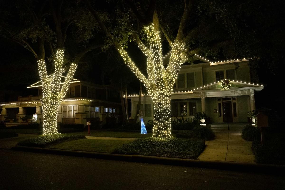 Christmas light installation project 12 in Tampa by Holiday Decorating Tampa